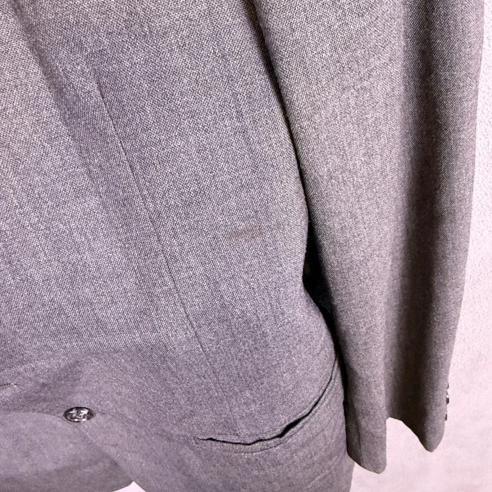 VTG Brooks Brothers Blazer Union Made in USA Brooksgate Mens 39? Gray Sport Coat